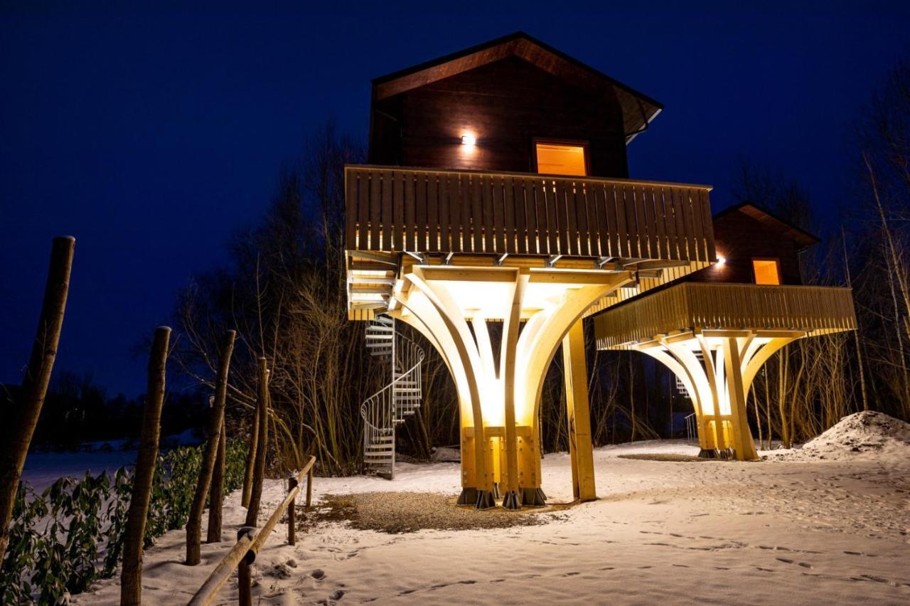 Baumhaus Im Herzen Vom Unterallgaeu Erkheim المظهر الخارجي الصورة